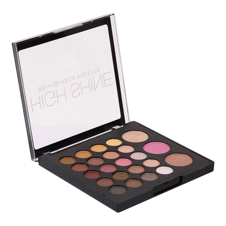 Paleta de Rostro 23 tonos High Shine