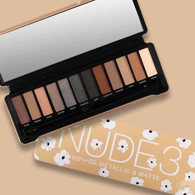Nude 3 - Paleta de Sombras